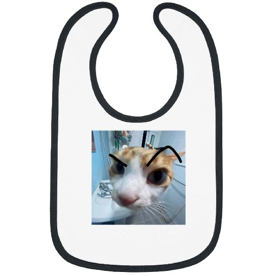 Erm What the Sigma Funny Cat Meme 1 Bibs