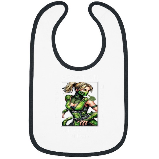 Hawk tuah reptile girl spit on that thang combat character Bibs