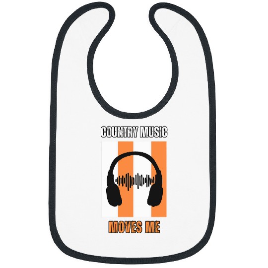 Headphones Modern Country Music Passion Soundwave Impact Bibs