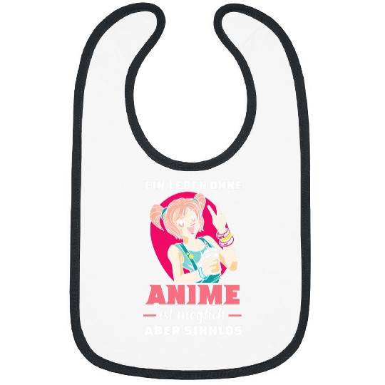 Anime Bubble Tea Cosplay Manga Kawaii Bibs