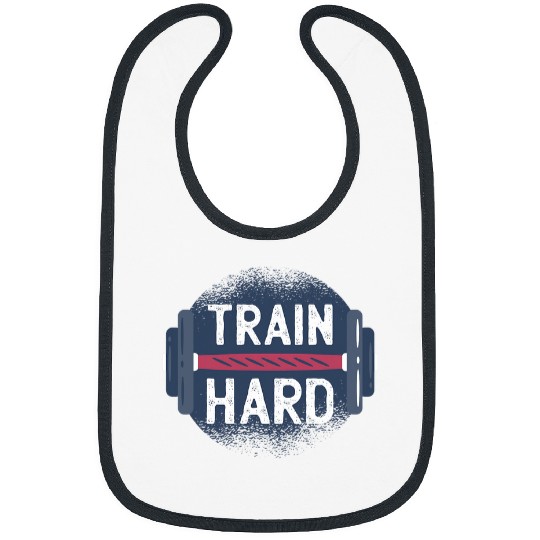 gym train hard quote inspiration workout weightlifting Bibs