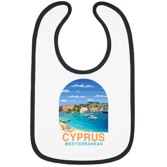 Cyprus Traveling Travel Vacation Trip Cyprus Mediterranean Bibs