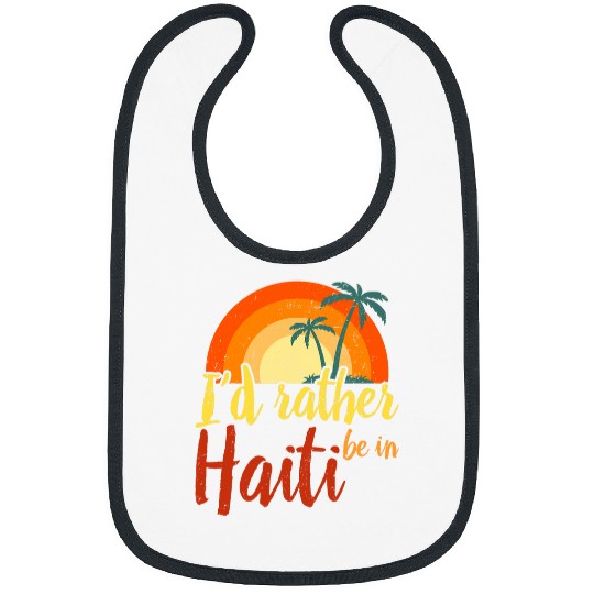 Haiti haitian caribbean Hispaniola traveling souvenir nation 7 Bibs