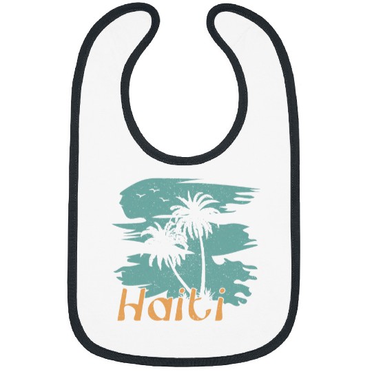 Haiti haitian caribbean Hispaniola traveling souvenir nation 3 Bibs