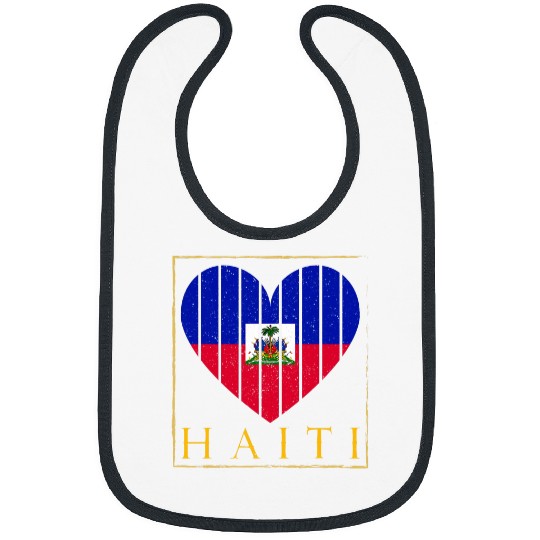 Haiti haitian caribbean Hispaniola traveling souvenir nation 8 Bibs