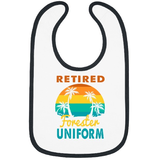Retired Forester Uniform Tropical Island Retirement Bibs