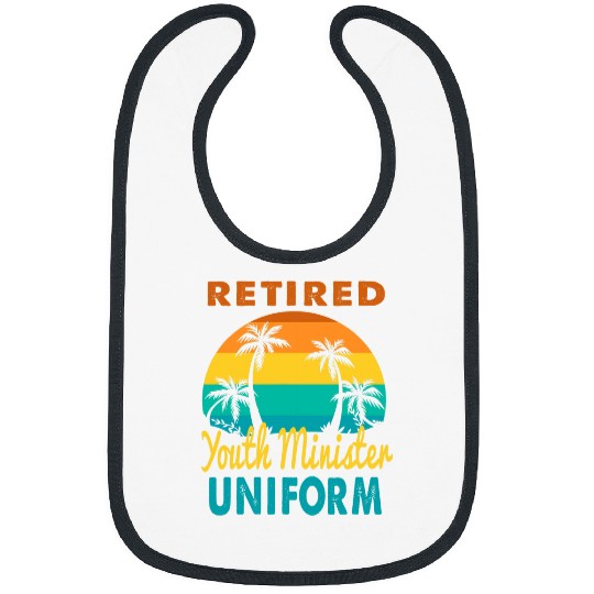 Retired Youth Minister Uniform Tropical Island Retirement Bibs
