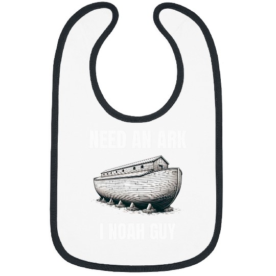 Need An Ark I Noah Guy Christian Funny Gifts Sketch Drawing 1 Bibs