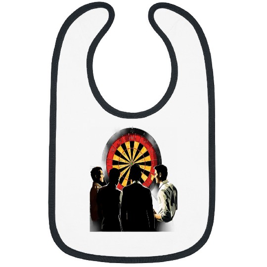 Darts Dart Team Player Throwing Sport Bibs