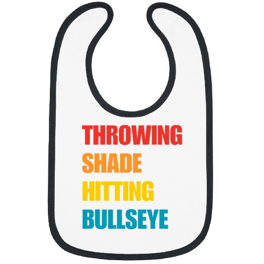 Darts Player Dart Team Throwing Shade Hitting Bullseye Bibs