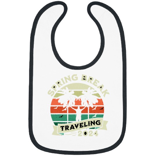 Spring Break Vacation traveling Bibs