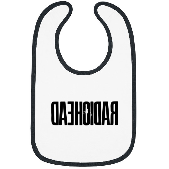 Radiohead Mirrored Black Bibs