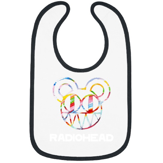 Radiohead Colorful Bear Head Bibs