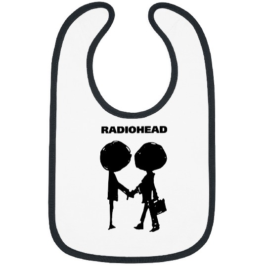 Shake hands With Black Radiohead Bibs