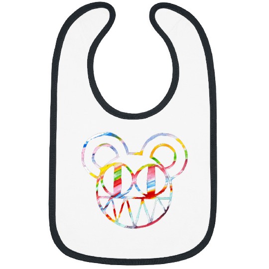 Radiohead Colorful Bear Head Bibs