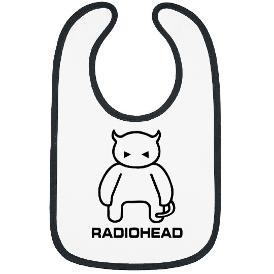 Radiohead Black Fat Devil Bibs