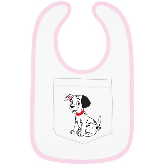 Dalmatian Disney 101 Dalmatian Lucky Pocket Dalmatians Dog Bibs