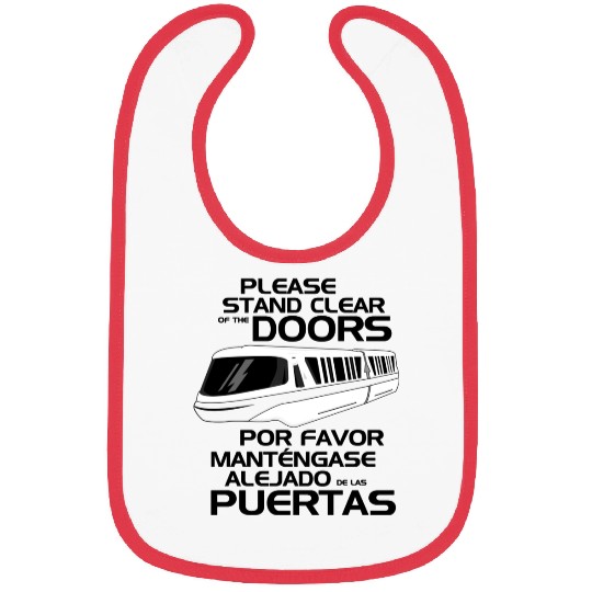 Please Stand Clear - Monorail Disney - Bibs