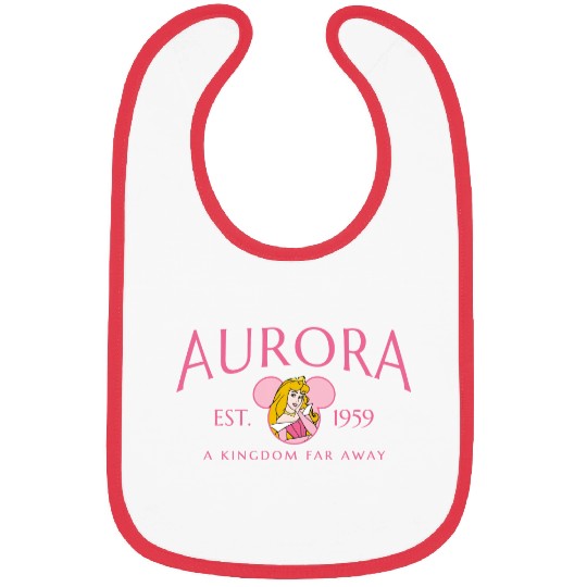 Disney Princess Bibs, Princess Aurora Bibs, Sleeping Beauty