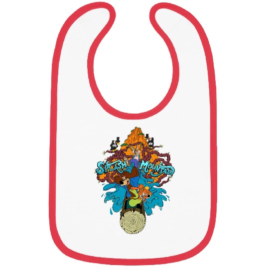 Splash Mountain Comfort Colors Bibs, Disney Mountain Bibs
