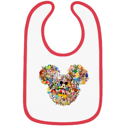 Disney All Characters Bibs, Disney Mickey Bibs, Disney Trip Bibs, Daisy Bibs