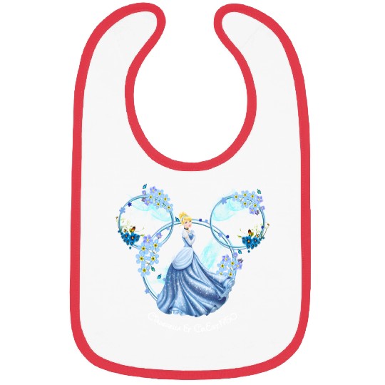 Disney Princess Mickey Head Bibs, Cinde Bibs, Cinde Co Bibs