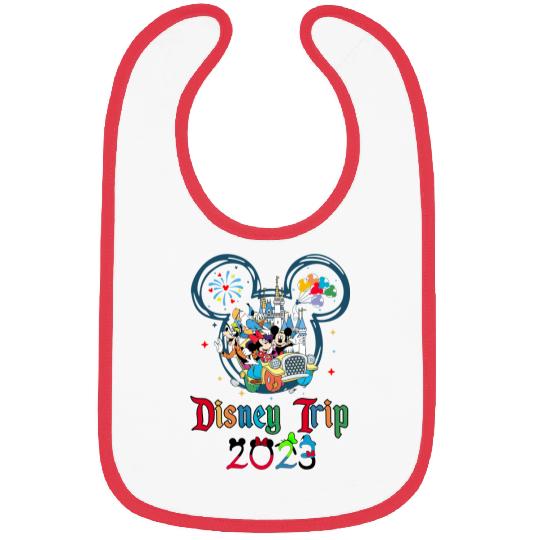 Custom Disney Trip 2023 Bibs, Disney Vacation 2023 Bibs