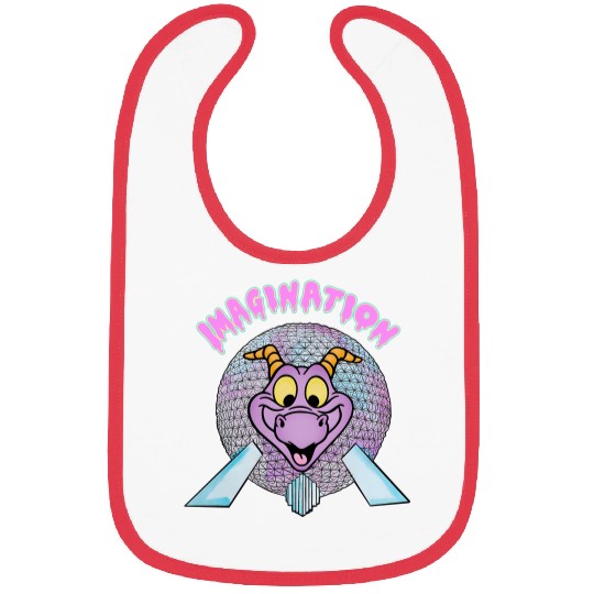 IMAGINATION - Figment Bibs, Disney Figment Bibs
