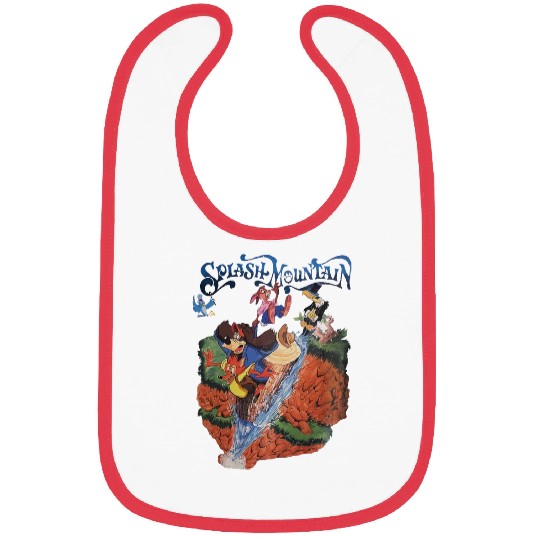 Retro Disneyland Splash Mountain Bibs