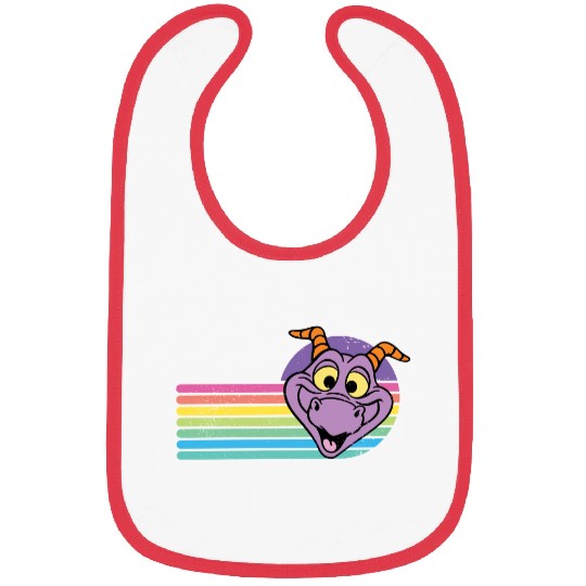 Disney vintage comfort colors Bibs - Disney figment Bibs - Disney Epcot Bibs