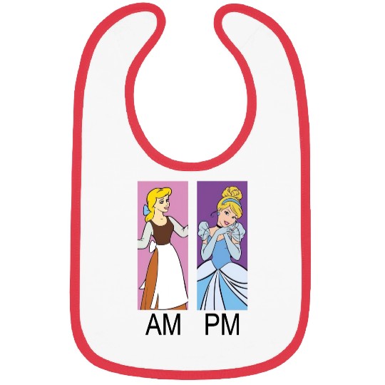 Cinde Princess Bibs, AM Cinde and PM Cinde Disney Princess Bibs