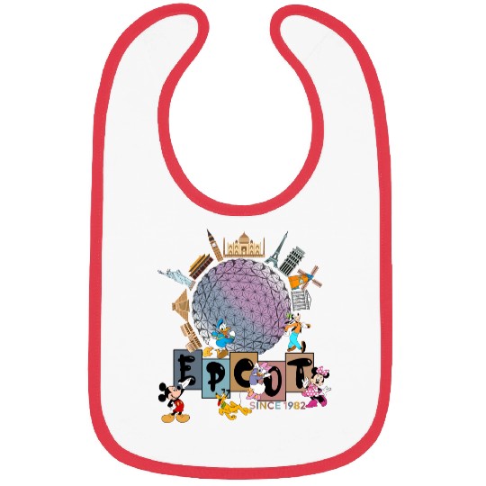 Disney Epcot Bibs, Epcot Matching Bibs, Epcot Family