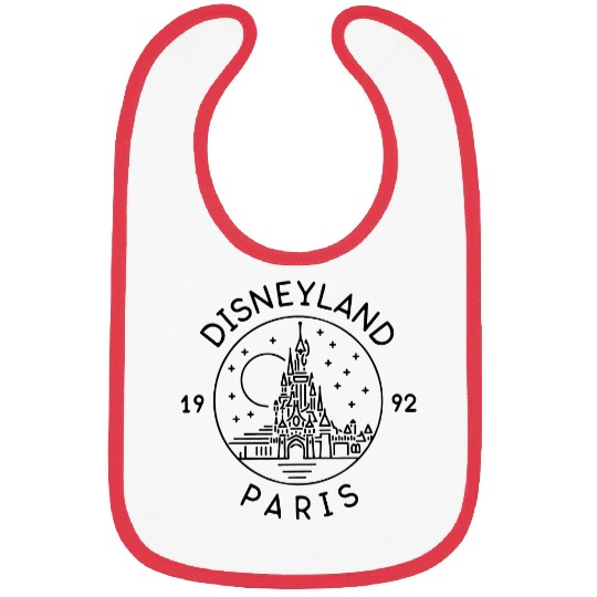 Disneyland Paris Bibs, Mickey and Friend Bibs