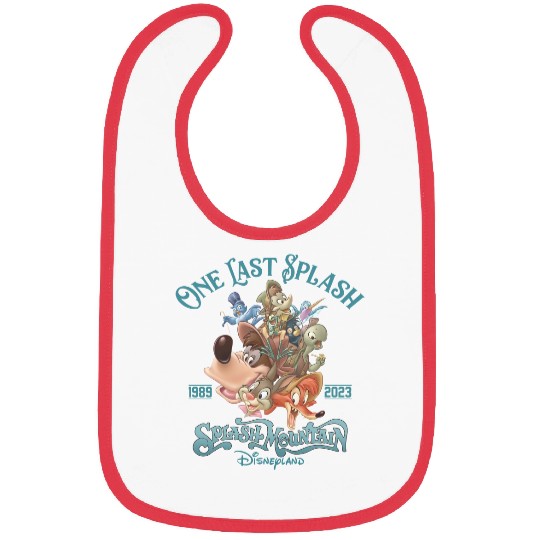 Disney Splash Mountain One Last Splash Unisex Bibs 1989 - 2023
