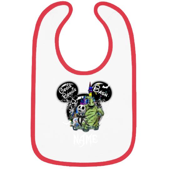 Oogie Boogie Bash Mickey Bibs, Halloween Bibs, Disney Customer Bibs