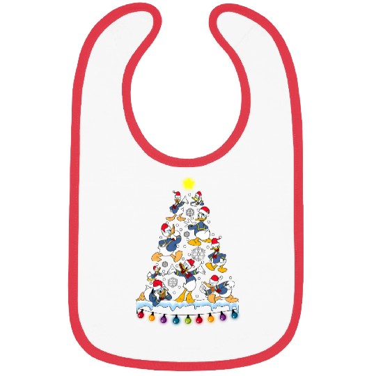 Disney Donald Duck Christmas Tree Bibs, Mickey's Very Merry Christmas