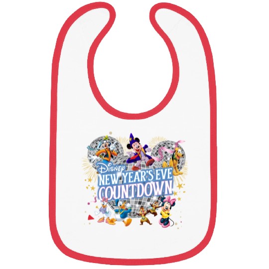 Disney New Years Bibs, Disney  Bibs, New Year's Eve Countdown Shir