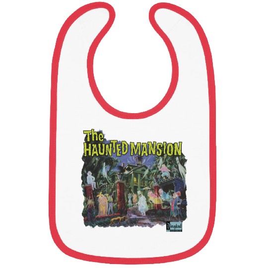 Vintage Haunted Mansion Bibs, Disneyland Haunted Mansion Bibs