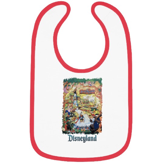 Retro Disneyland Splash Mountain | Disney Characters Splash Mountain Bibs