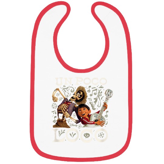 Disney Coco Un Poco Loco Bibs