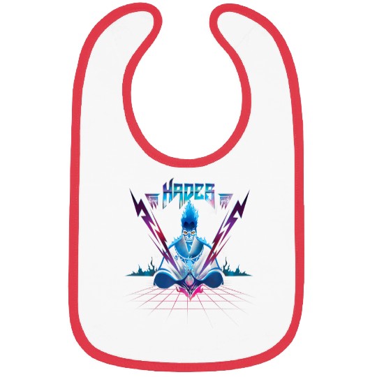 Disney Villains Hades 90s Rock Band Bibs