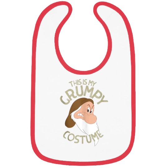 Disney Snow White This Is My Grumpy Costume Hall Bibs
