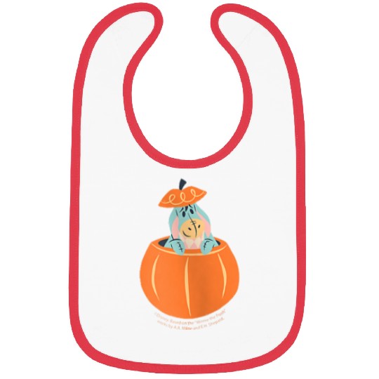 Disney Winnie the Pooh Eeyore in Pumpkin Hallowe Bibs