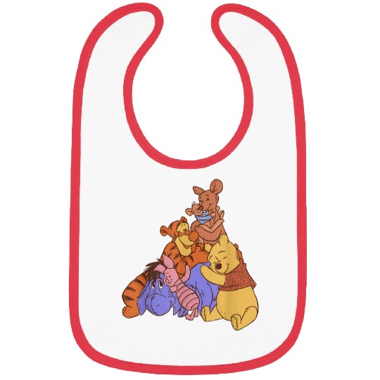 Disney Winnie the Pooh Hundred Acre Kanga Roo Gr Bibs