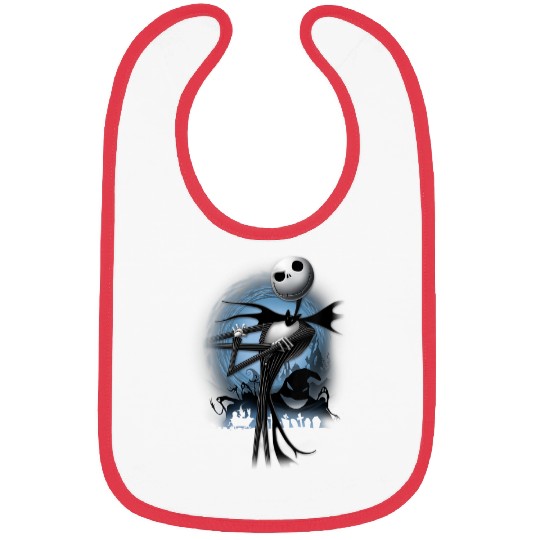 Womens Disney Nightmare Before Christmas Jack Po Bibs