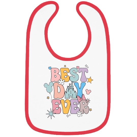 Disney Best Day Ever Bibs, Disneyworld Family