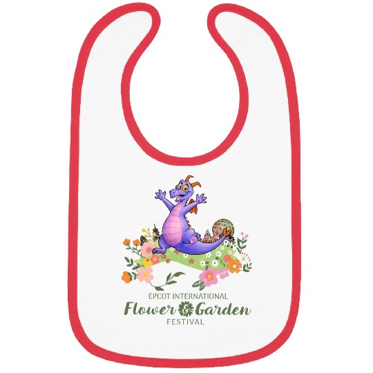 Vintage Disney Epcot Figment Color Bibs
