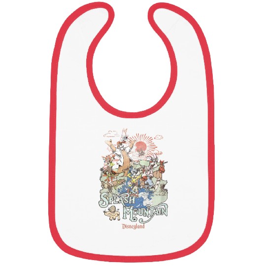 Disney Splash Mountain, Mickey And Friends Bibs, Disney Mountain Bibs