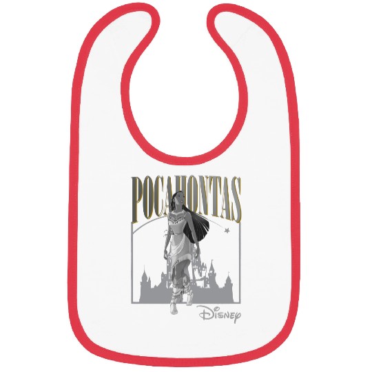 Pocahontas Vintage 90s Bibs, Disney princess Bibs