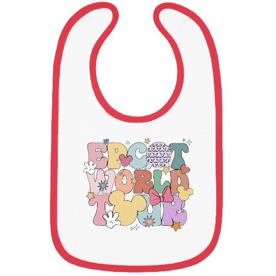 Epcot World Tour Bibs, Disney Epcot World Tour Bibs